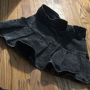 Wild Fable Black Denim Skirt